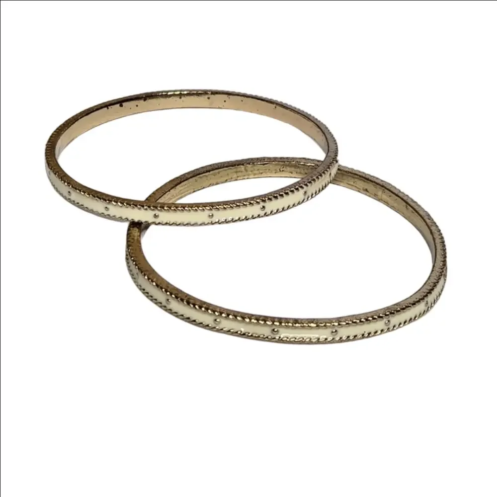 Cream Gold-Tone 8